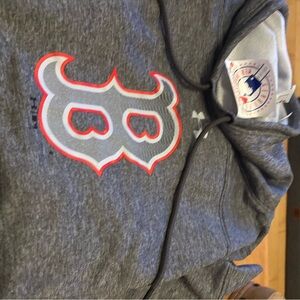 NWT Under Armour gray cowl neck sweatshirt - Boston Red Sox